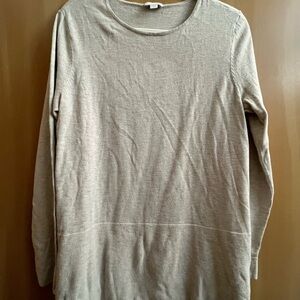 Oatmeal Long Sleeve J. Jill Tunic Sweater